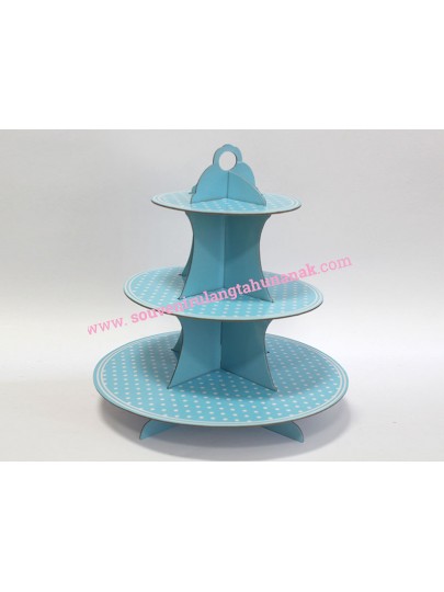 Polka Paper Cake Stand