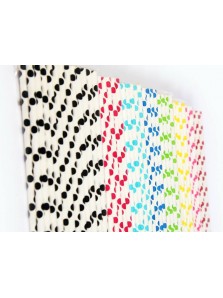 Paper Straw - Big Dots