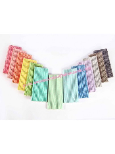 Paper Straw Cevron