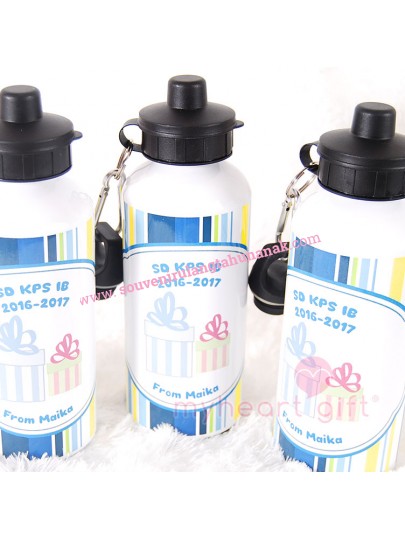 Tumbler Botol Minum Stainles Sablon Sekolah