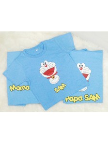 Baju Ultah Keluarga Custom