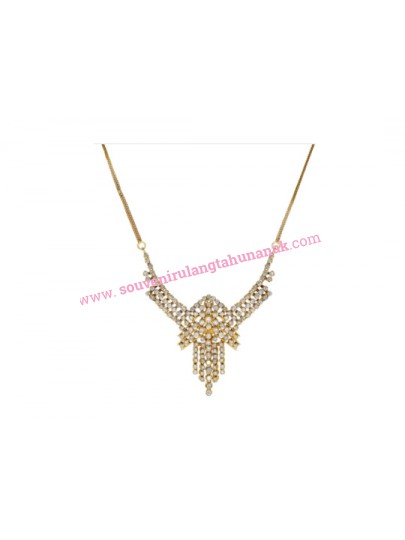 Diamond Graduated Necklace H-N001 (Preloved) 