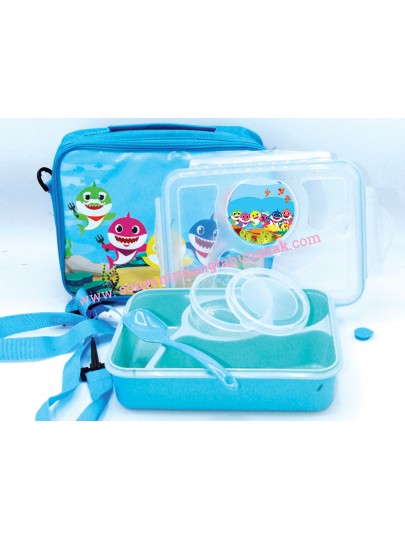 Paket Alat Makan Anak Baby Shark